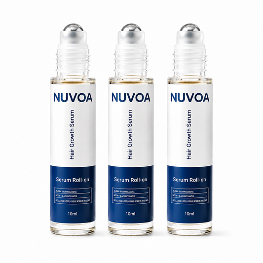 NUVOA PACK 3 - 90 DÍAS + 2 Dermarrroller